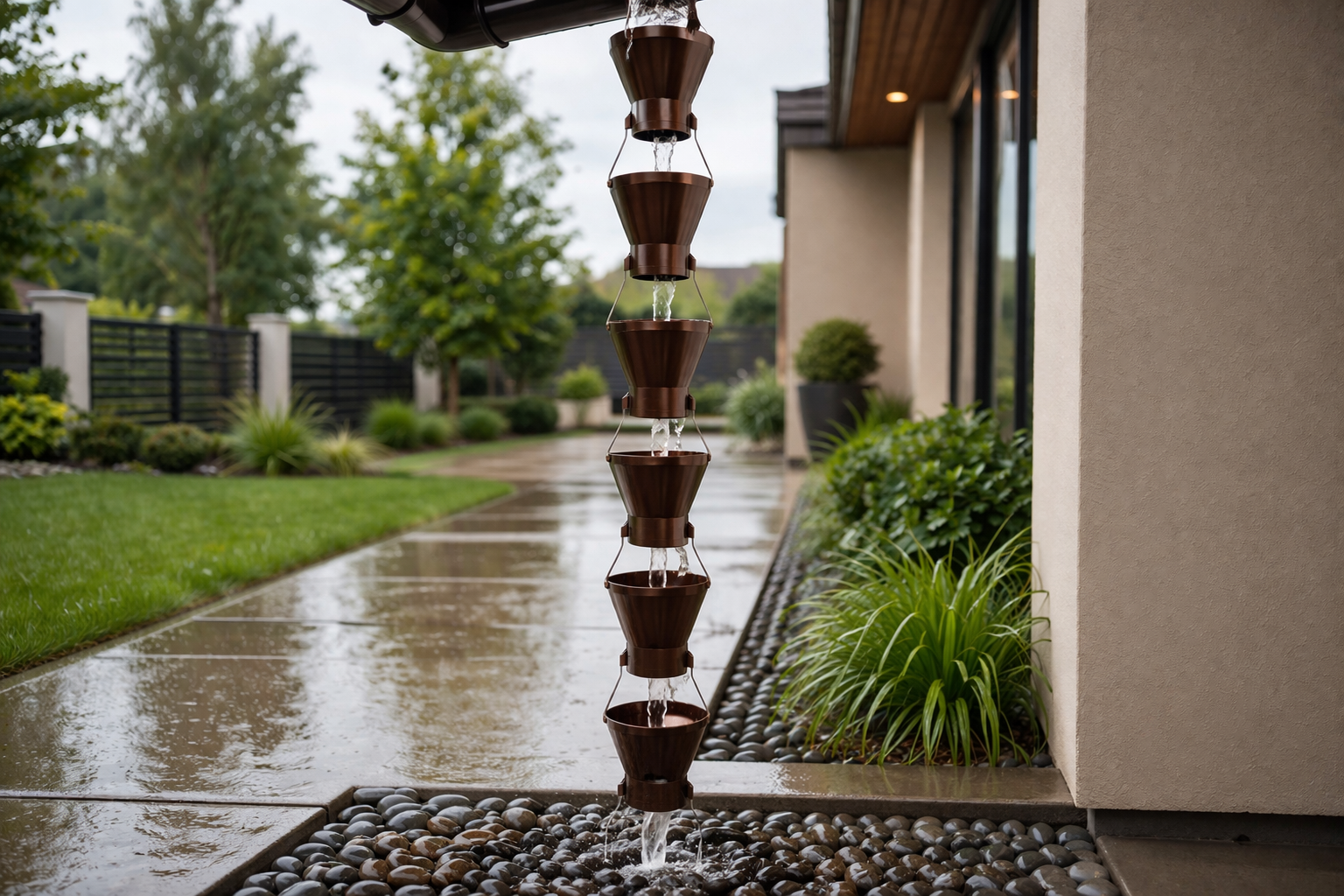 Rainco Brown Rain Chain RFA855090-EH